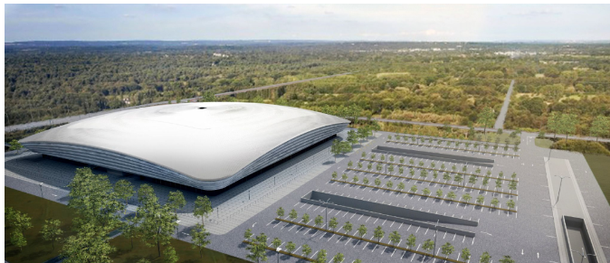 Huijin won bid of Hungary Alba Arena Gymnasium Project