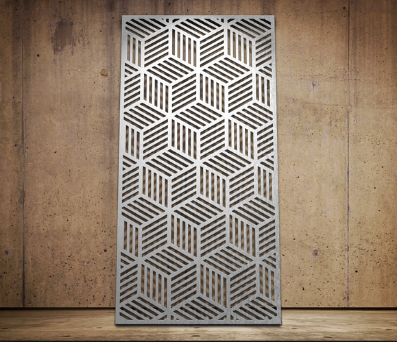 Aluminum Laser Cut Fencing Panel