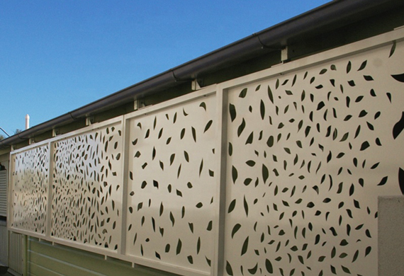 laser cut privacy screen